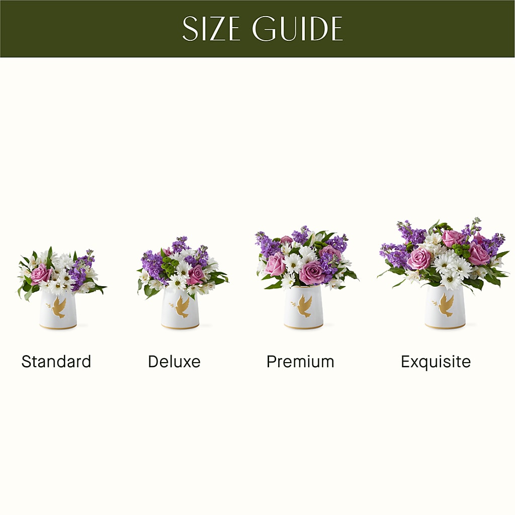 Garden of Peace Bouquet – T BEARS FLORIST & GIFTS, Columbus OH