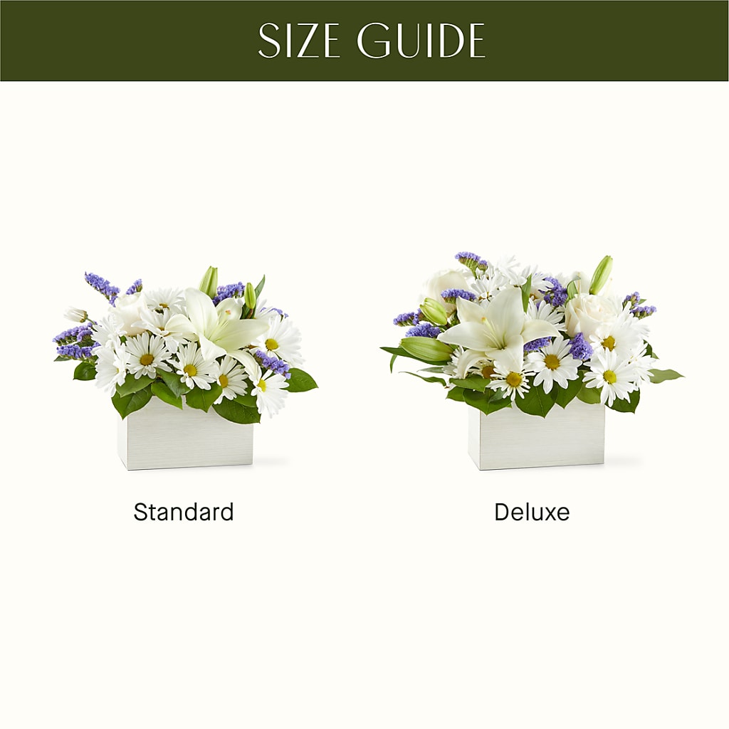 Beyond Blue Box Bouquet – T BEARS FLORIST & GIFTS, Columbus OH