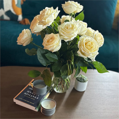 Long Stem Yellow Rose Bouquet – T BEARS FLORIST & GIFTS, Columbus OH