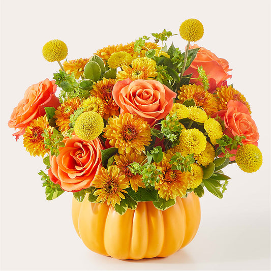 Gourdgeous Pumpkin – T BEARS FLORIST & GIFTS, Columbus OH