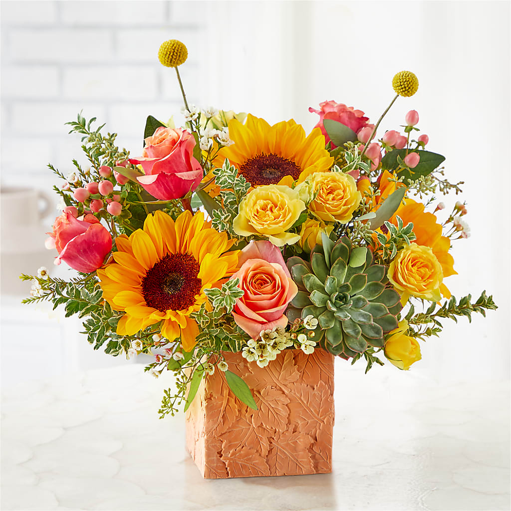Sunflower Season Bouquet – T BEARS FLORIST & GIFTS, Columbus OH
