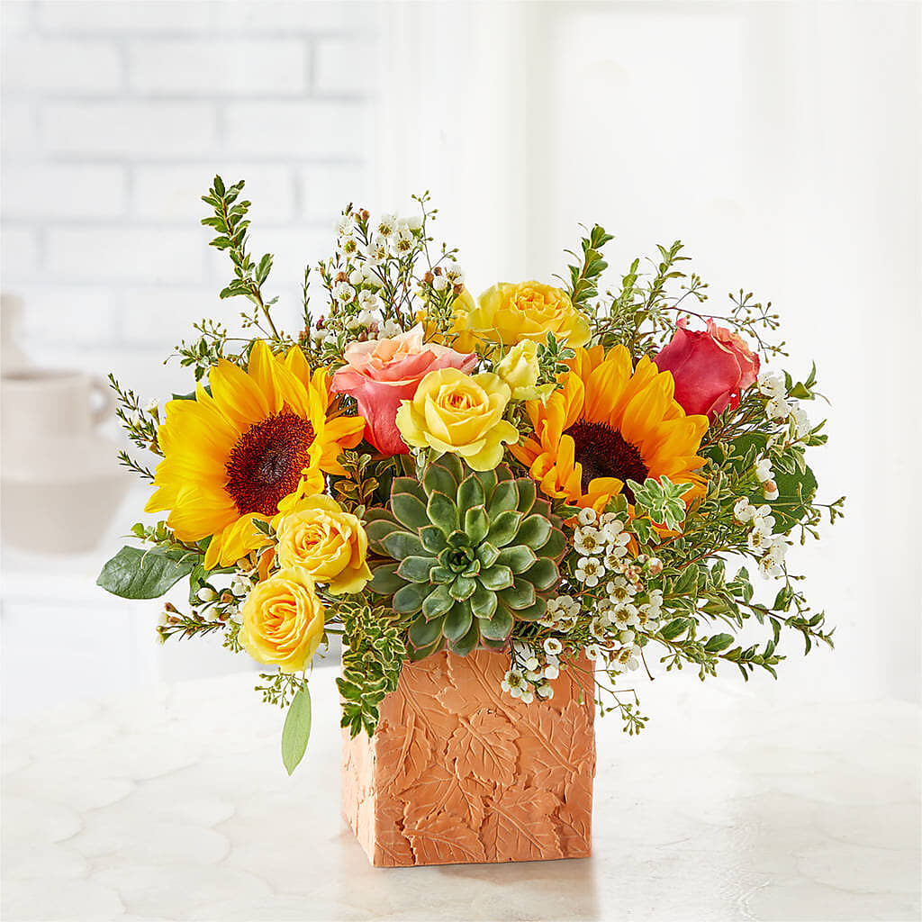 Sunflower Season Bouquet – T BEARS FLORIST & GIFTS, Columbus OH