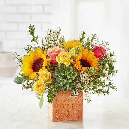 Sunflower Season Bouquet – T BEARS FLORIST & GIFTS, Columbus OH