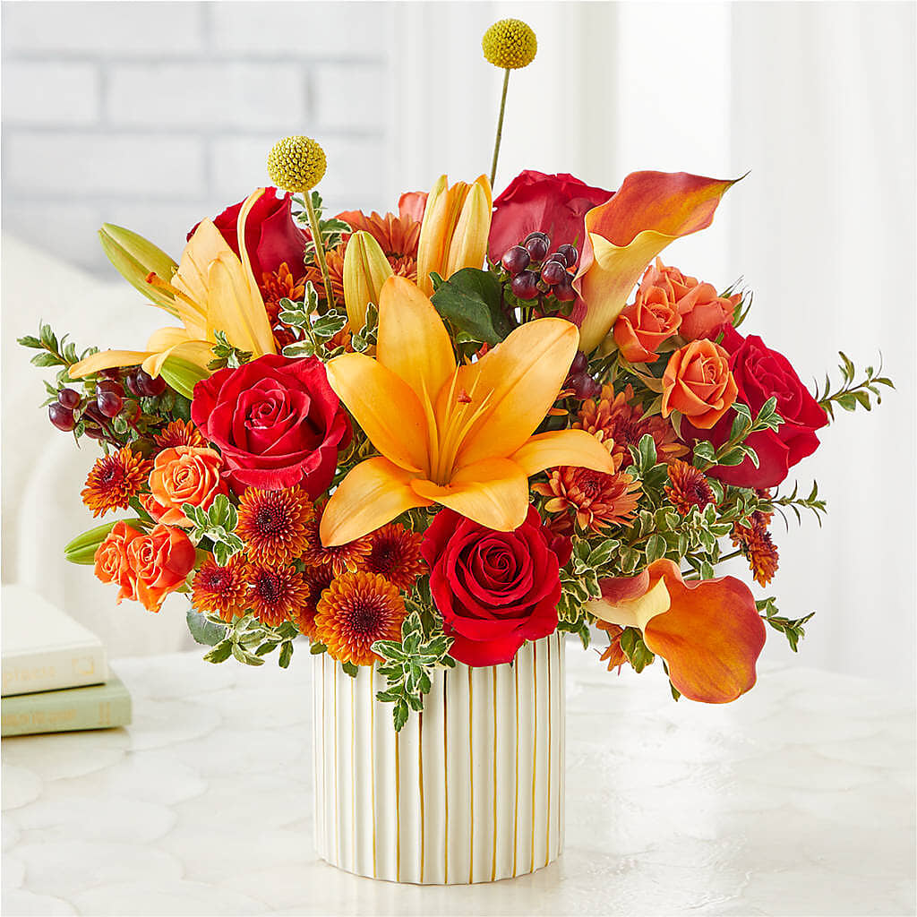 Scarlet Skies Bouquet – T BEARS FLORIST & GIFTS, Columbus OH