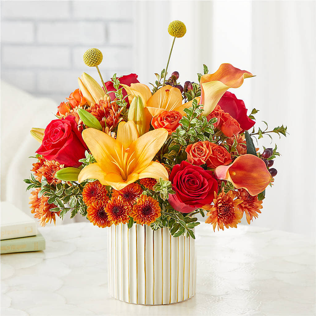 Scarlet Skies Bouquet – T BEARS FLORIST & GIFTS, Columbus OH
