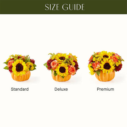 Golden Gourd Pumpkin Bouquet – T BEARS FLORIST & GIFTS, Columbus OH