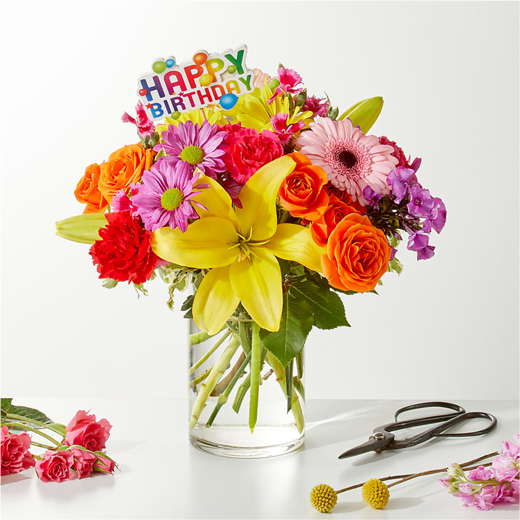 Cue the Confetti - A Florist Original – T BEARS FLORIST & GIFTS, Columbus OH