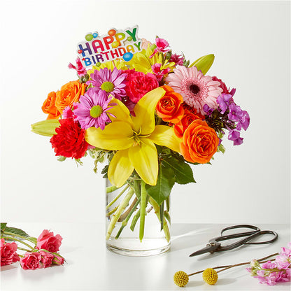 Cue the Confetti - A Florist Original – T BEARS FLORIST & GIFTS, Columbus OH