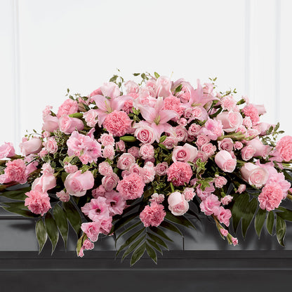 Garden of Comfort Casket Spray (Standard) – T BEARS FLORIST & GIFTS, Columbus OH