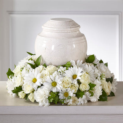 Ivory Gardens Cremation Adornment – T BEARS FLORIST & GIFTS, Columbus OH