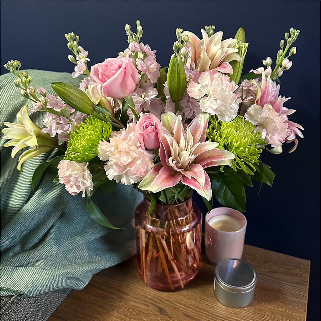 Pretty in Pink Bouquet – T BEARS FLORIST & GIFTS, Columbus OH