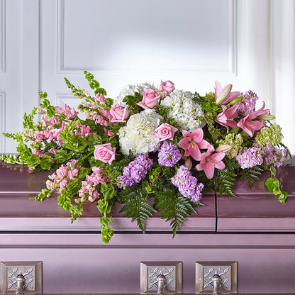 Life's Gratitude Casket Spray – T BEARS FLORIST & GIFTS, Columbus OH