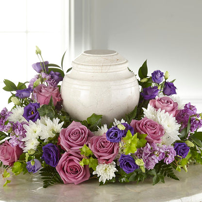 Blooming Sympathy Cremation Adornment – T BEARS FLORIST & GIFTS, Columbus OH