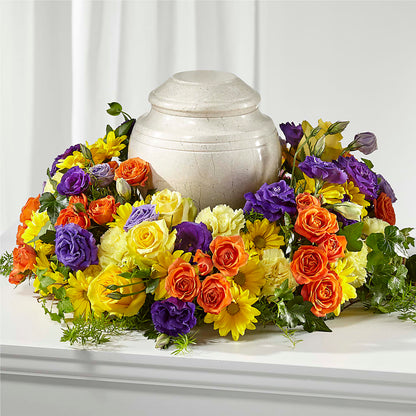 Blossoms of Remembrance Cremation Adornment – T BEARS FLORIST & GIFTS, Columbus OH