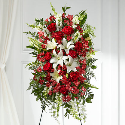Everlasting Memory Standing Spray – T BEARS FLORIST & GIFTS, Columbus OH