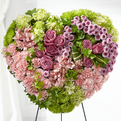 Heartwarming Standing Heart – T BEARS FLORIST & GIFTS, Columbus OH