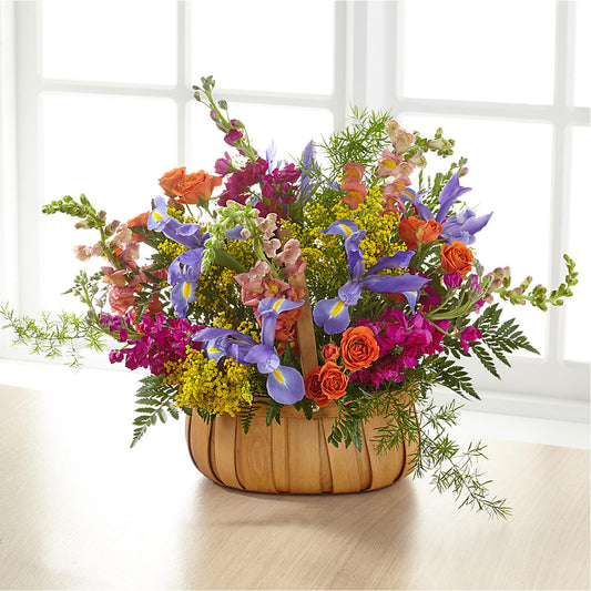Garden of Life Basket – T BEARS FLORIST & GIFTS, Columbus OH