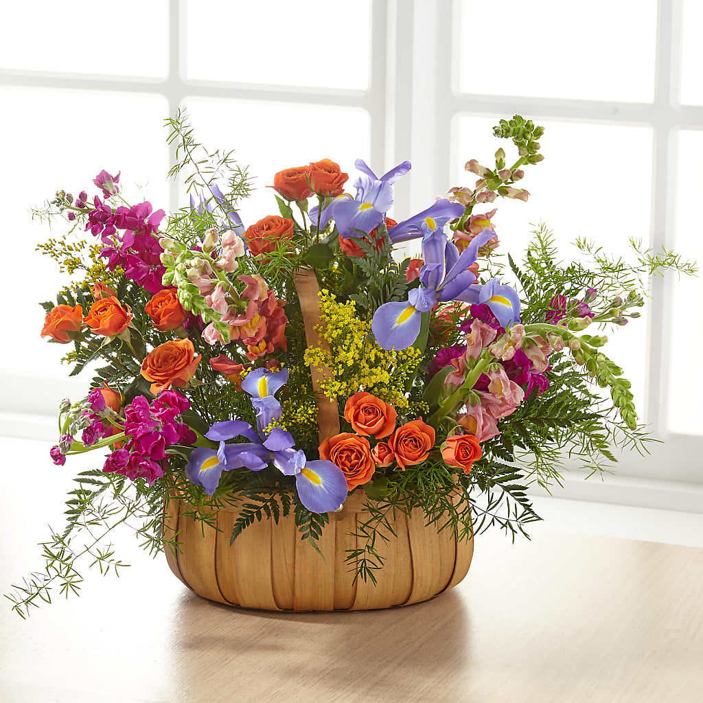 Garden of Life Basket – T BEARS FLORIST & GIFTS, Columbus OH
