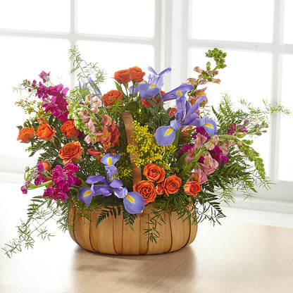 Garden of Life Basket – T BEARS FLORIST & GIFTS, Columbus OH