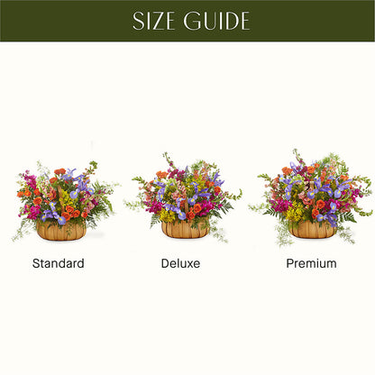 Garden of Life Basket – T BEARS FLORIST & GIFTS, Columbus OH