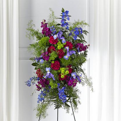 Heavenly Skies Standing Spray – T BEARS FLORIST & GIFTS, Columbus OH