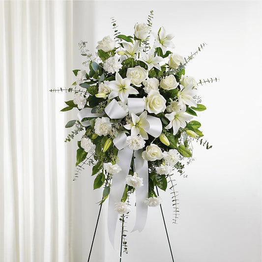 With Care Standing Spray – T BEARS FLORIST & GIFTS, Columbus OH