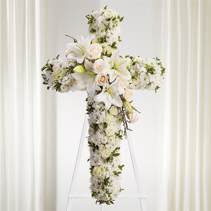 Spiritual Guidance Standing Spray – T BEARS FLORIST & GIFTS, Columbus OH