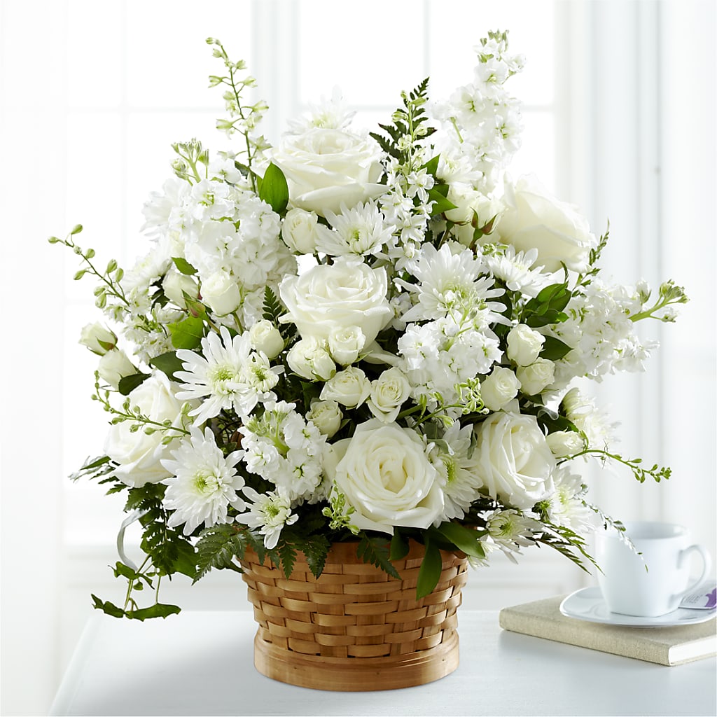 Heartfelt Condolences Arrangement – T BEARS FLORIST & GIFTS, Columbus OH