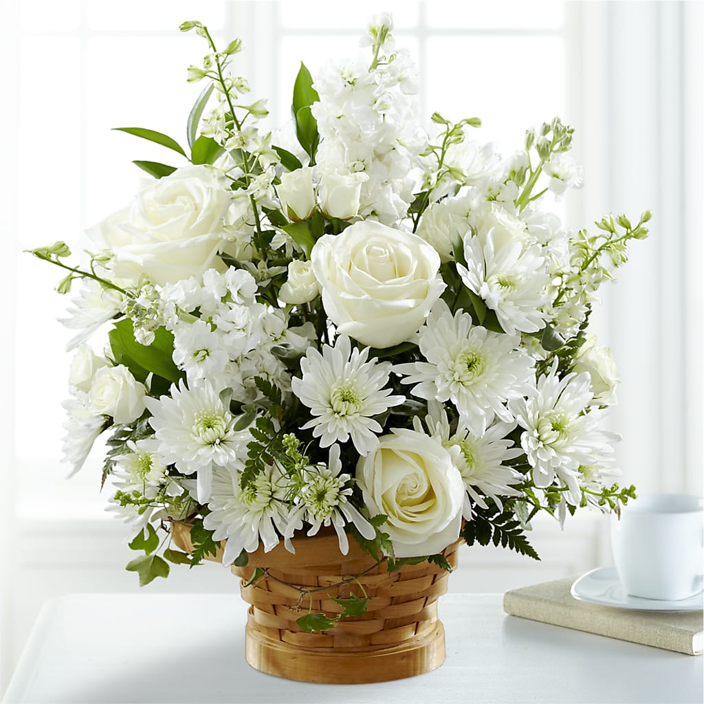 Heartfelt Condolences Arrangement – T BEARS FLORIST & GIFTS, Columbus OH