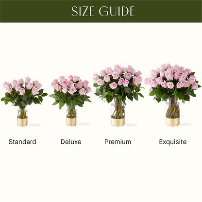 Picture Perfect Pink Rose Bouquet – T BEARS FLORIST & GIFTS, Columbus OH