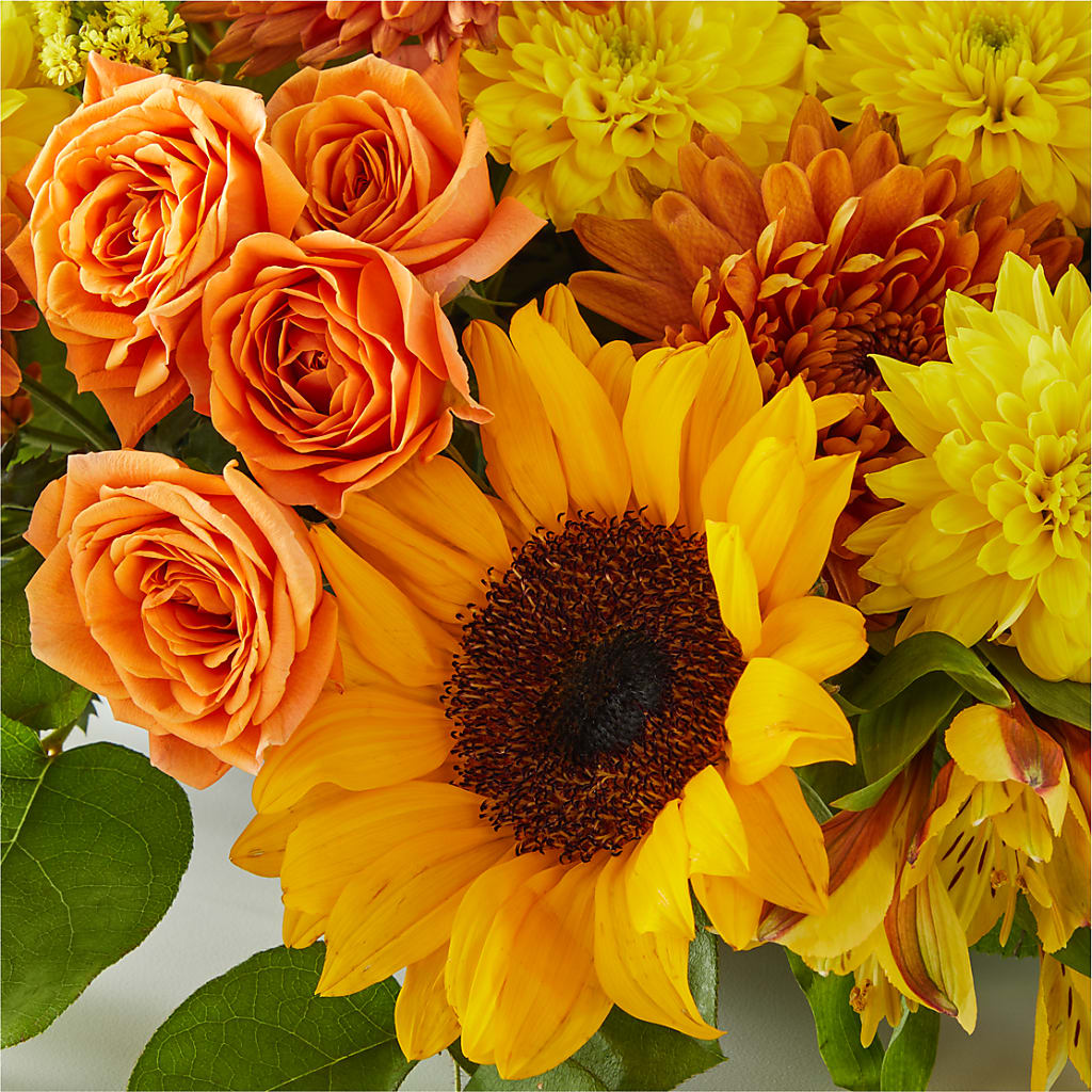 Autumn Harmony Centerpiece – T BEARS FLORIST & GIFTS, Columbus OH