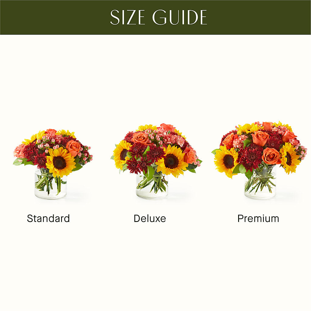 September Sunset Bouquet – T BEARS FLORIST & GIFTS, Columbus OH