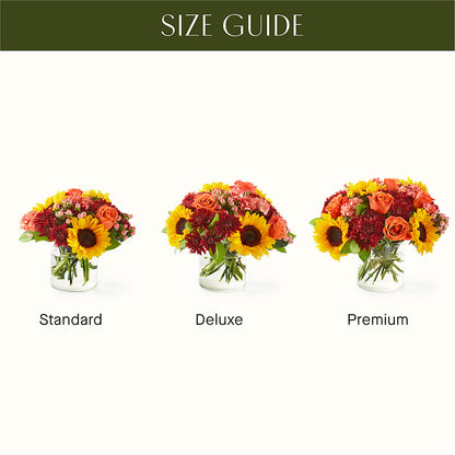September Sunset Bouquet – T BEARS FLORIST & GIFTS, Columbus OH