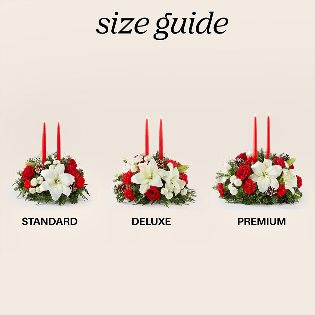 Seasonal Festivities Centerpiece – T BEARS FLORIST & GIFTS, Columbus OH