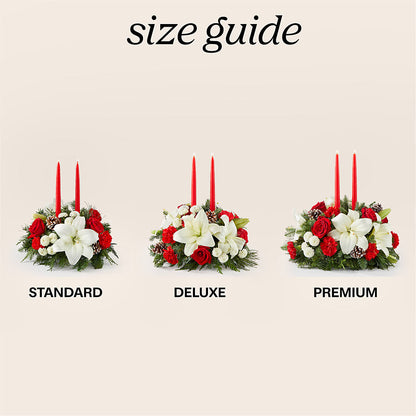 Seasonal Festivities Centerpiece – T BEARS FLORIST & GIFTS, Columbus OH