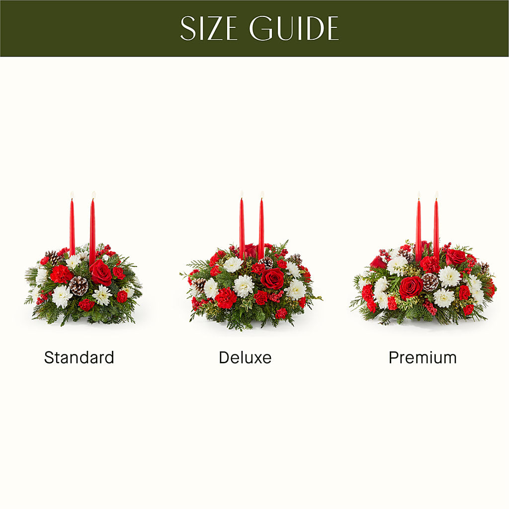 Holiday Soiree Centerpiece – T BEARS FLORIST & GIFTS, Columbus OH