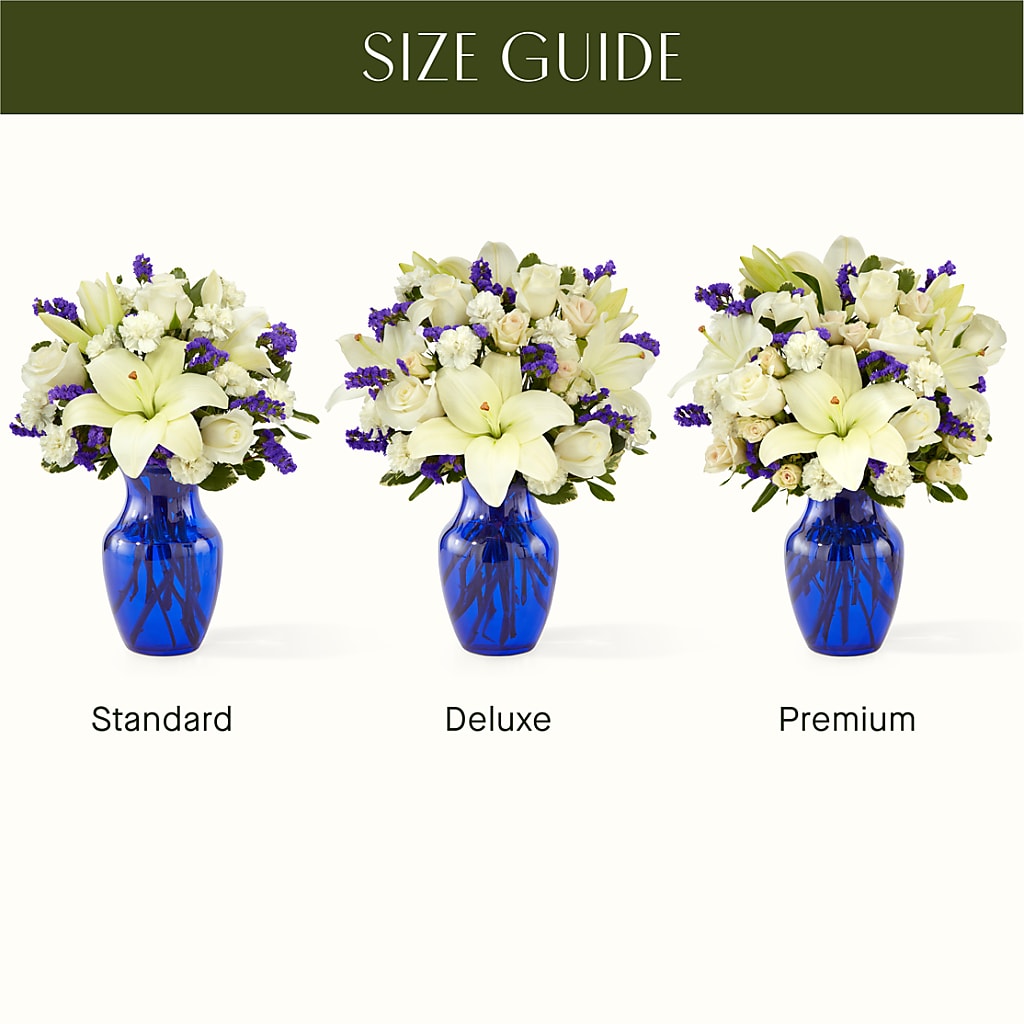 Sapphire Rush Bouquet – T BEARS FLORIST & GIFTS, Columbus OH