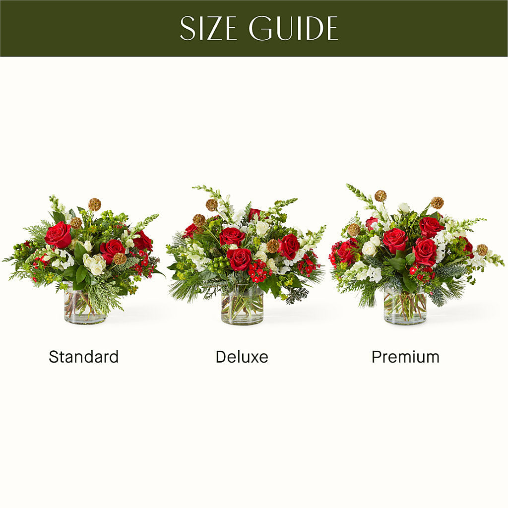 Deck the Halls Bouquet – T BEARS FLORIST & GIFTS, Columbus OH