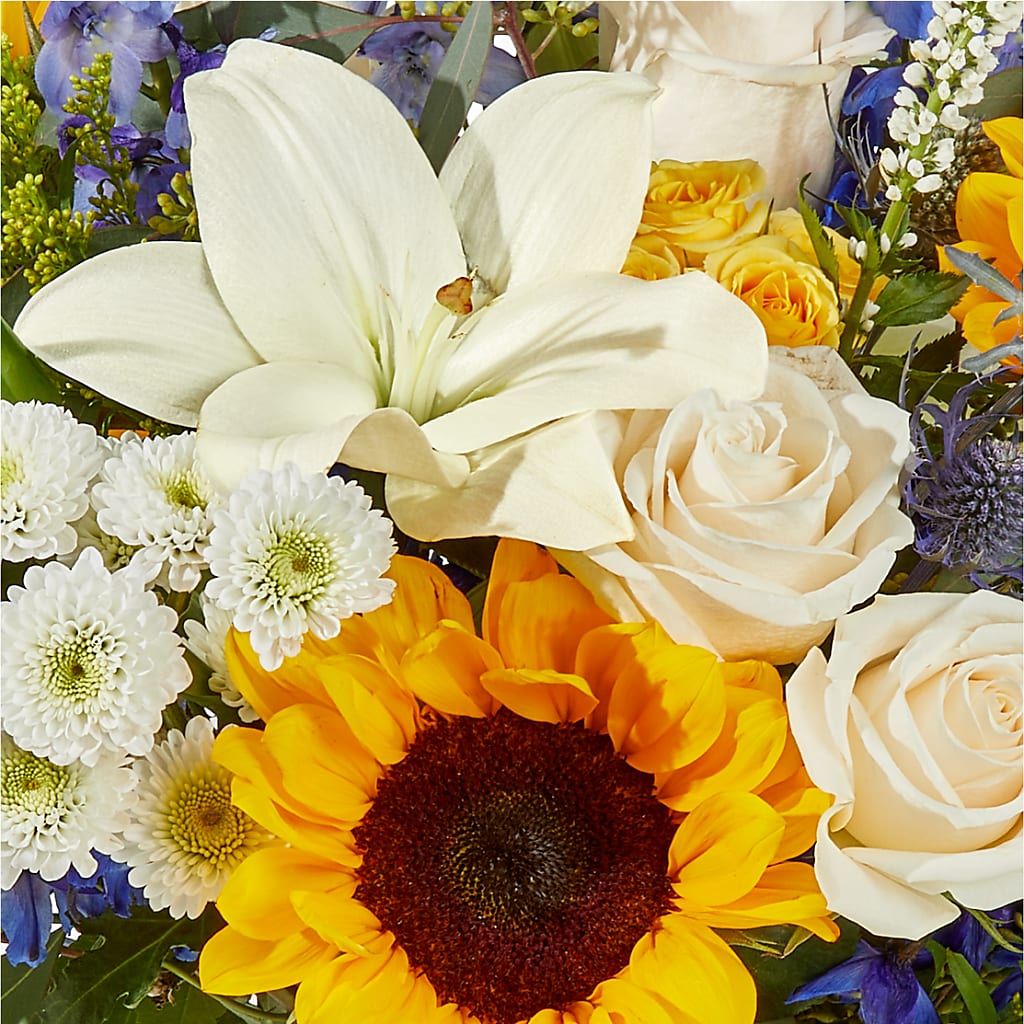 Wonderfully Sunny Bouquet – T BEARS FLORIST & GIFTS, Columbus OH