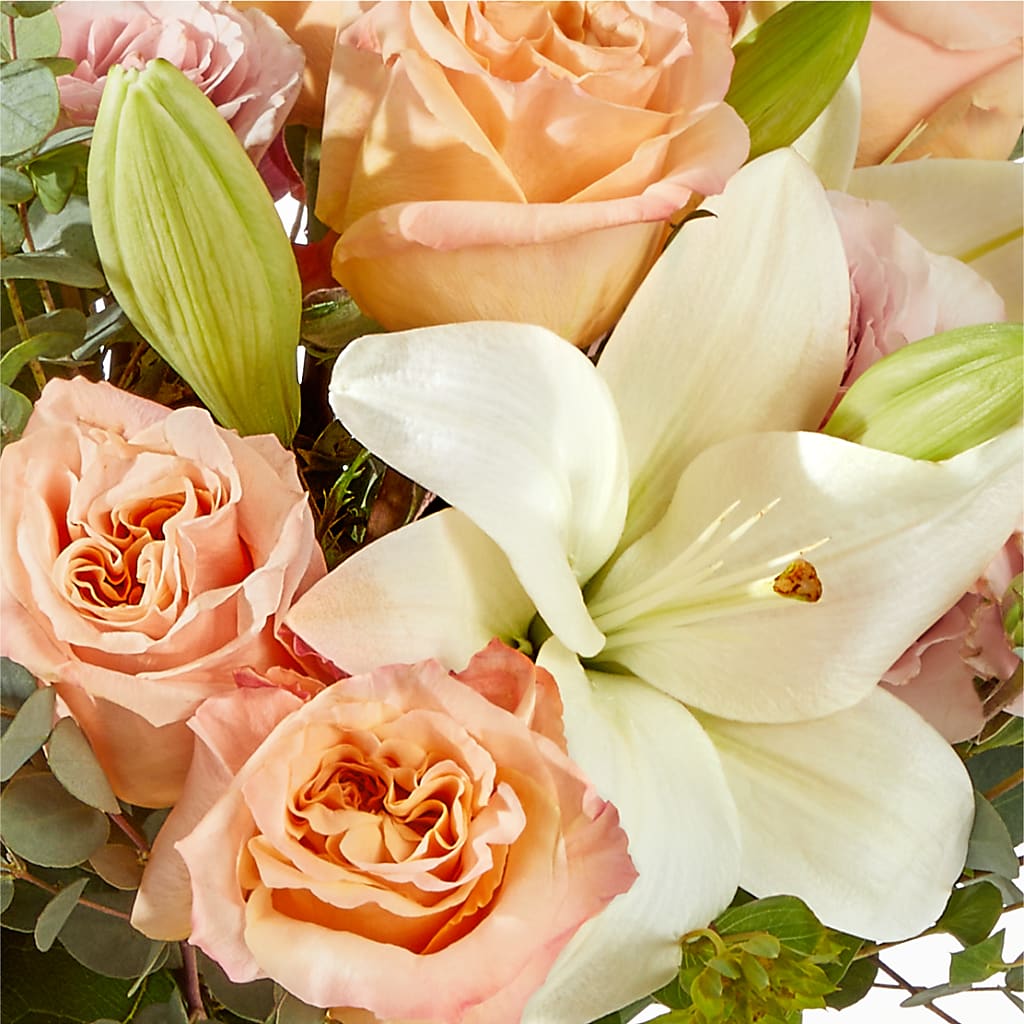 Grapefruit Splash Bouquet – T BEARS FLORIST & GIFTS, Columbus OH