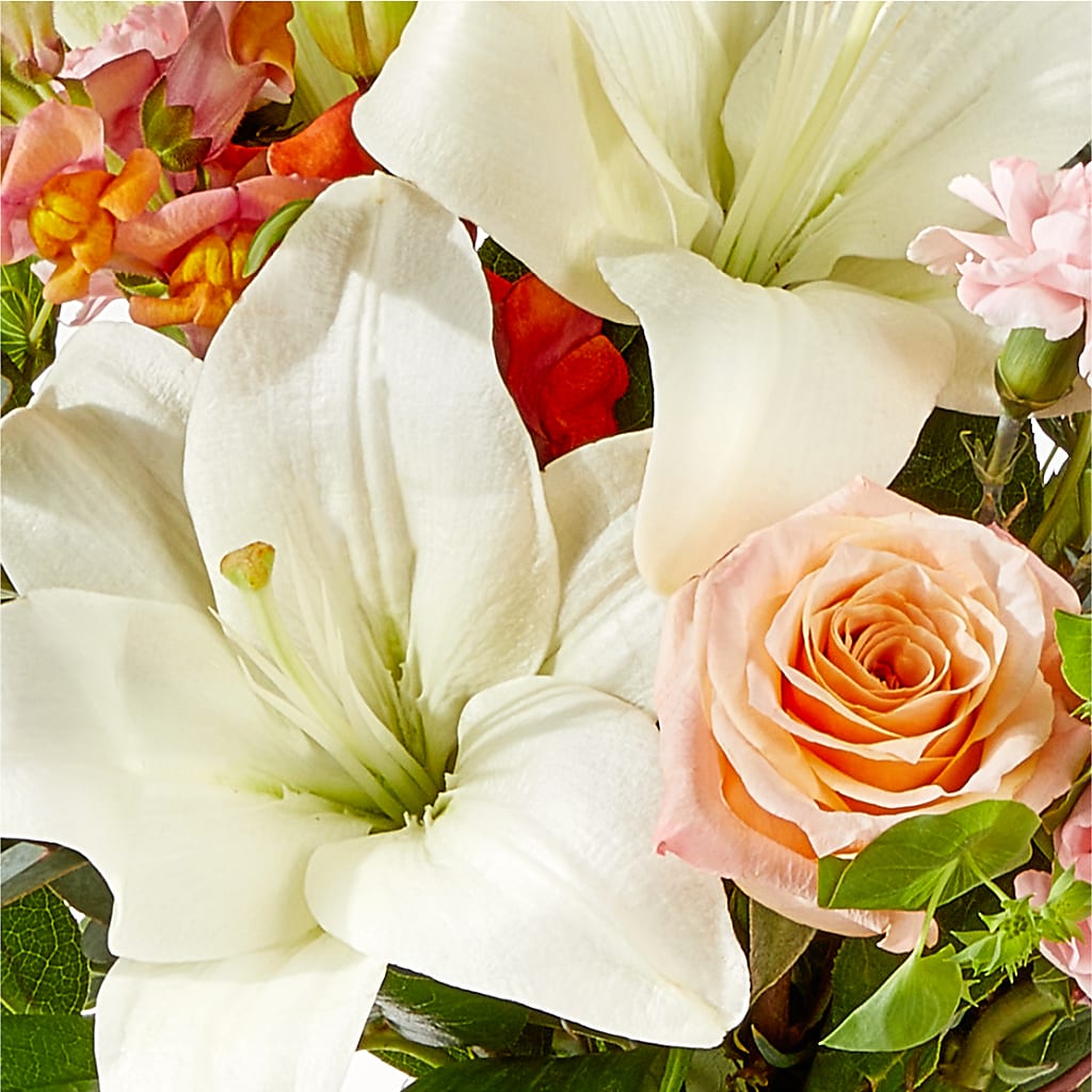 Grapefruit Splash Bouquet – T BEARS FLORIST & GIFTS, Columbus OH