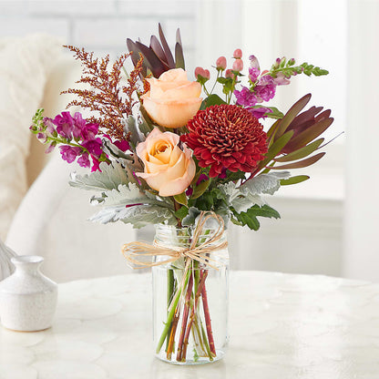 Moody Hues Bouquet – T BEARS FLORIST & GIFTS, Columbus OH