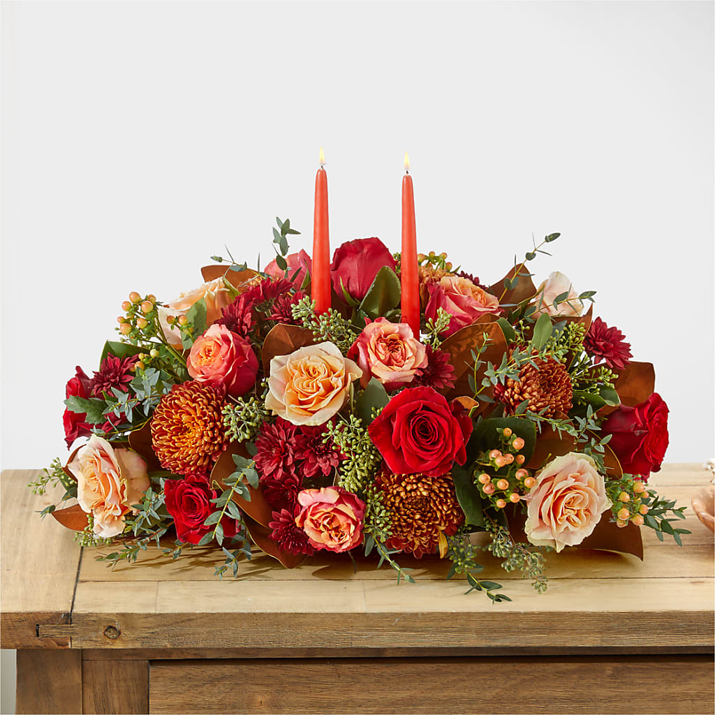 Gather Near Centerpiece – T BEARS FLORIST & GIFTS, Columbus OH