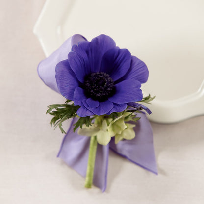 Purple Passion Boutonniere – T BEARS FLORIST & GIFTS, Columbus OH
