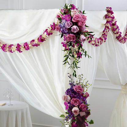 Color & Light Chuppah Decor – T BEARS FLORIST & GIFTS, Columbus OH