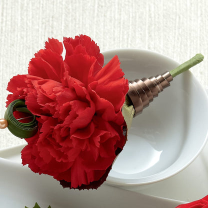 Red Carnation Boutonniere – T BEARS FLORIST & GIFTS, Columbus OH